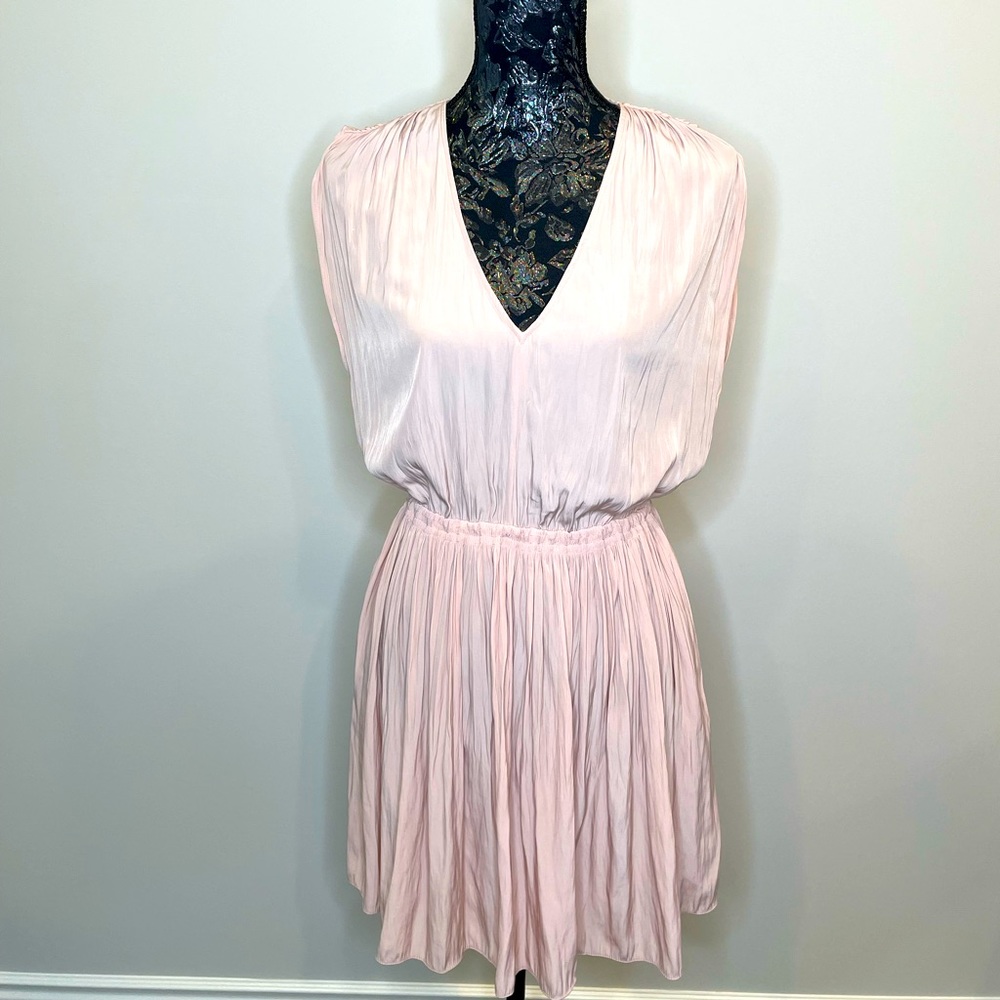 Perfect Ballerina Pink Almeida goddess dress by Wilfred